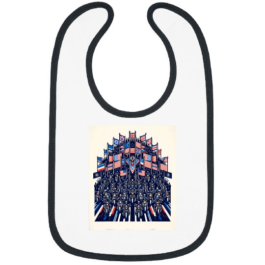 Discover Patriotic Motorcycle Rally Bibs