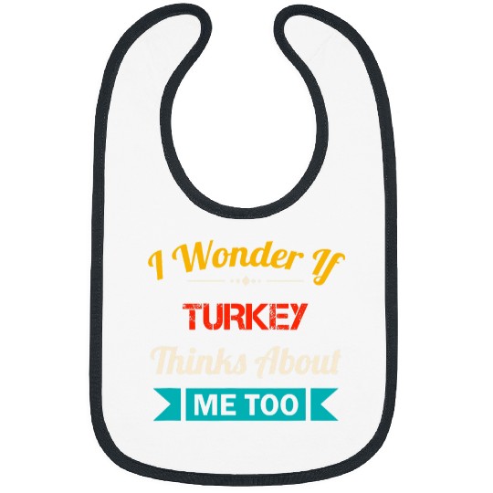 Turkey Lover Quote Funny Humor Country vintages Souvenir Bibs