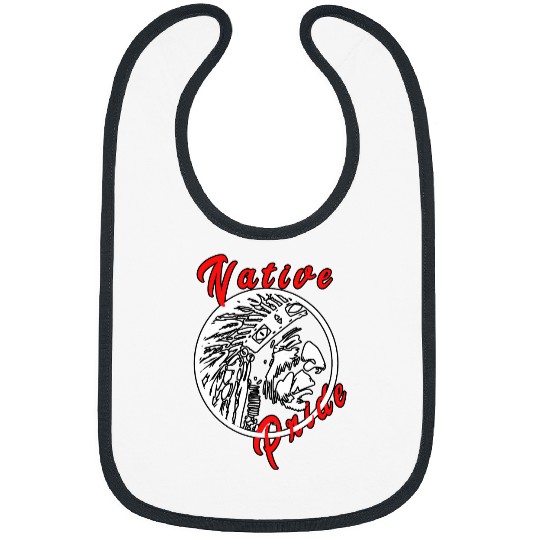 Native American Chief Native Pride Bibs