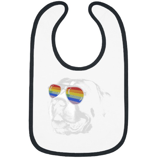 Pride Month Greater swiss mountain dog Bibs
