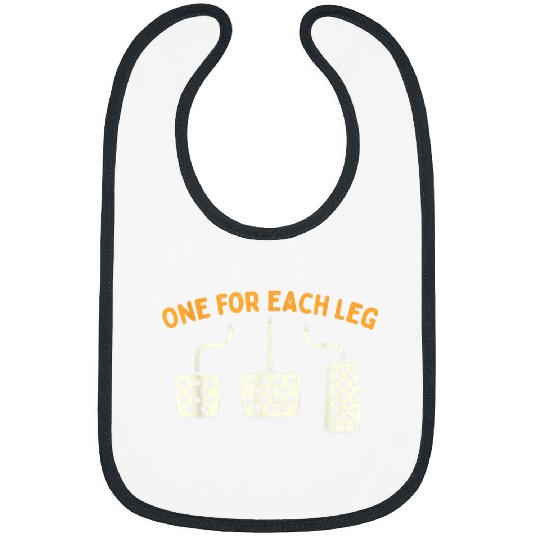 One For Each Leg 2Mechanic Car Lover Race Car Bibs