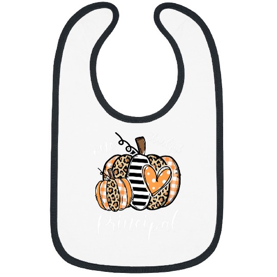 One Thankful Principal Fall Autumn Thanksgiving Turkey Day Bibs