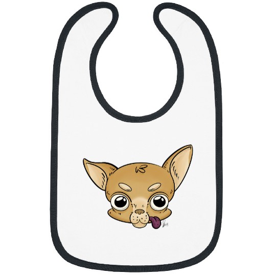 Howitzer aka Howy the Chihuahua a Cute and Silly Dog Bibs