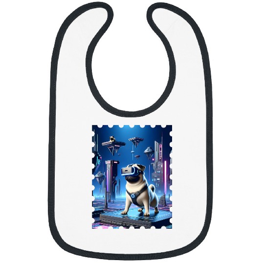 SciFi Gaming Adventure Awaits VR Pug Bibs