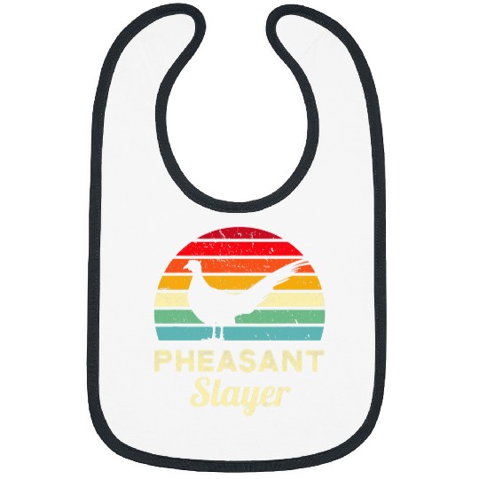 Retro Pheasant Hunter Gift Bird Hunting vintages Fowl Hunt Bibs