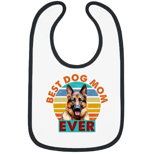 German Shepherd Dog Breed bests Mom Ever Rescue Adopt Adults Bibs