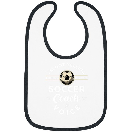 Soccer life Just My Soccer Coachs Voice Football Soccer Game Bibs