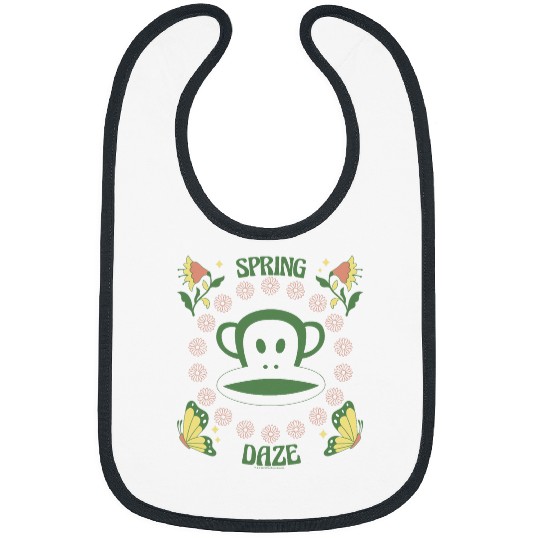 Paul Frank Spring Daze Distressed Butterfly Julius Portrait Bibs