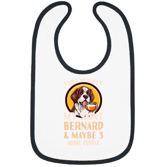 Saint Bernard Dad Outfit Saint Bernard Whiskey Bibs