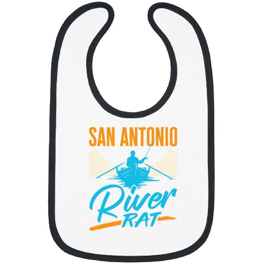 San Antonio River Rat Rafting Canoeing Fishing Boating Bibs