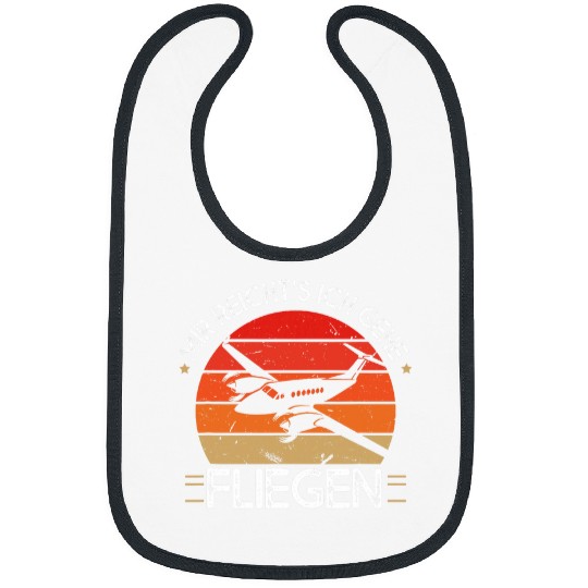 Mir reichts ich geh Flies Model Flight Aeroplane Pilot Bibs