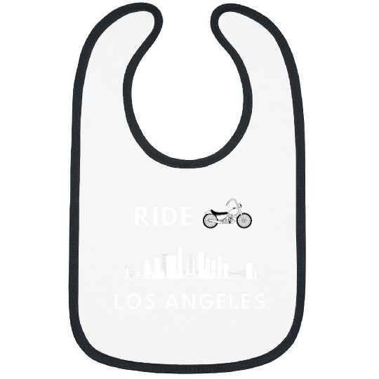 Ride Los Angeles Motorcycle Fans Los Angeles Skyline Bibs