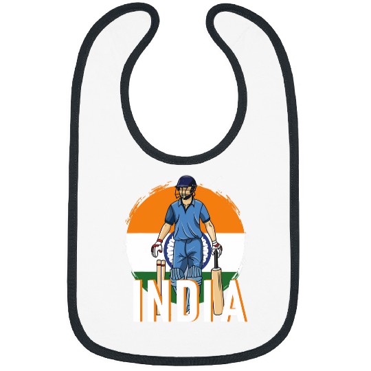 India Cricket Indian Flag Cricket Player Pride Supporter Bibs