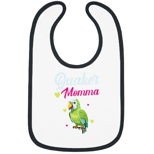 Quaker Parrot Owner Bird Lover Parakeet Ornithology Bibs