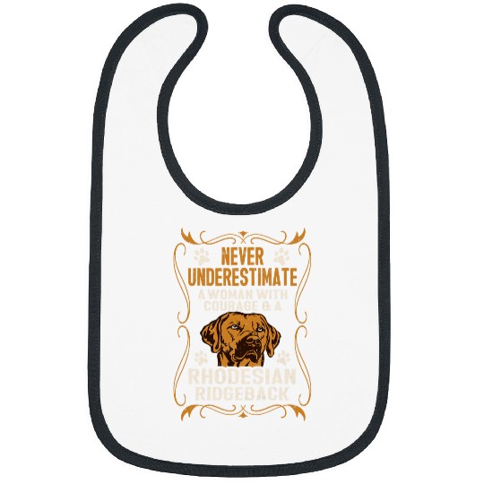 Rhodesian Ridgeback Dog Women Bibs