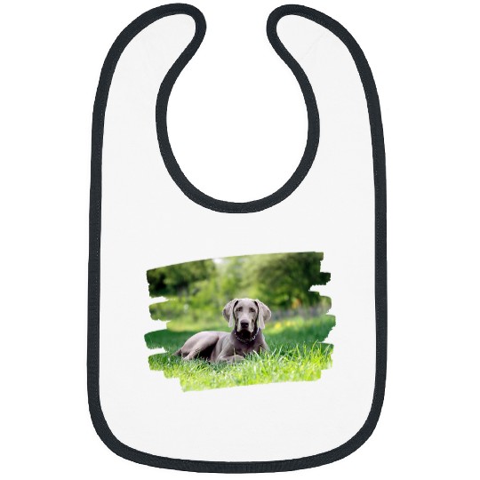 Weimaraner Dog Lover 1 Bibs