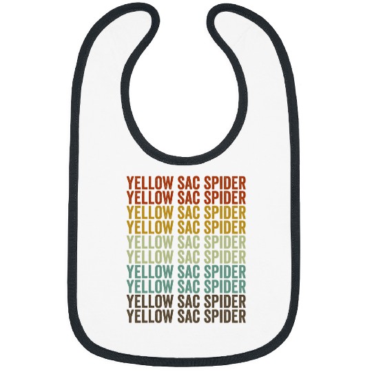 Yellow Sac Spider Retro Bibs