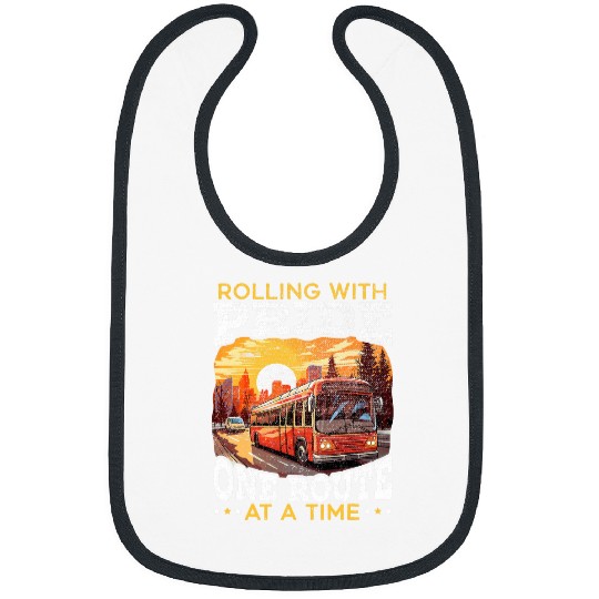 School Bus Driver Job Profession Transport Driving 8 Bibs