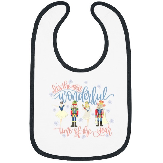 mosts Wonderful Time Of The Year Christmas Nutcracker Ballet Bibs