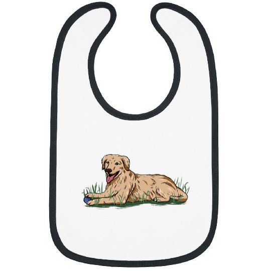 Realistic Labrador Dog Lovers Labrador Enthusiasts Animal Bibs