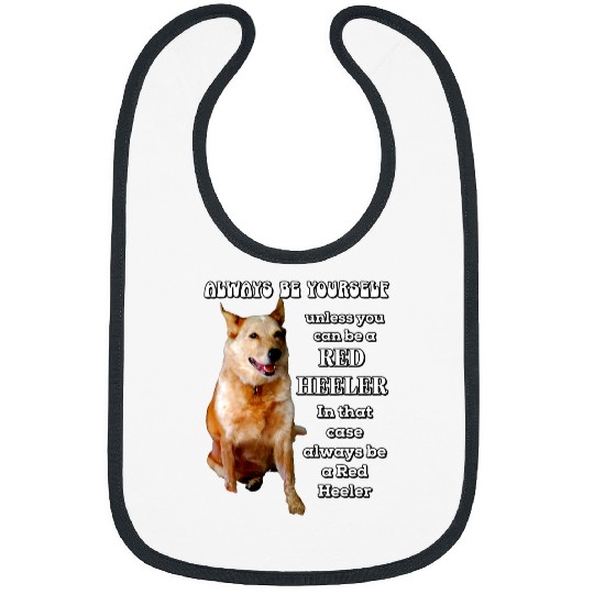 Red Heeler Dog Owners Cattle Lovers Dog I Love Red Heelers 10 Bibs