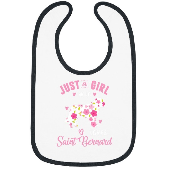 Saint Bernard s Saint Bernard Lover 1 Bibs