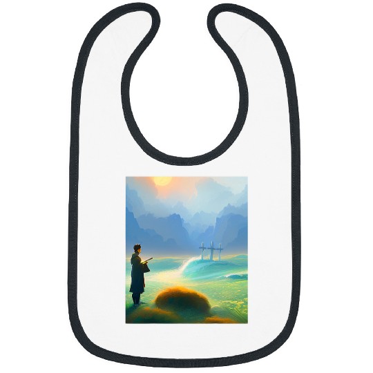 Sunday Worship by Don Castillo Artist on FB 1 Bibs