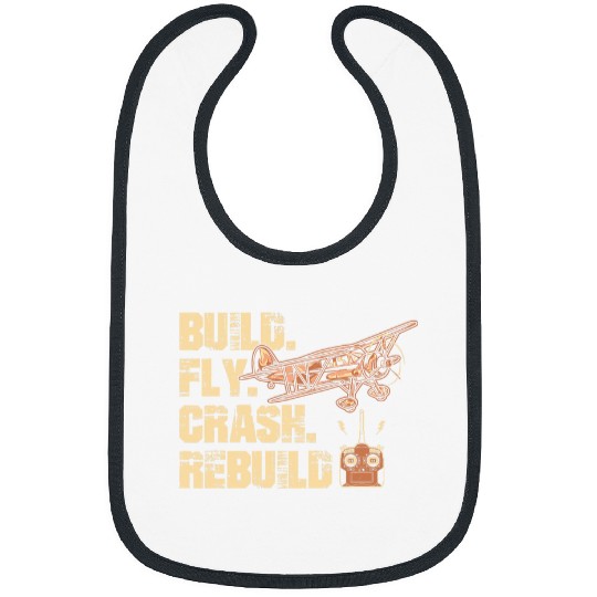 Model Flight Build Fly Crash Model Maker Gift Pilot Bibs