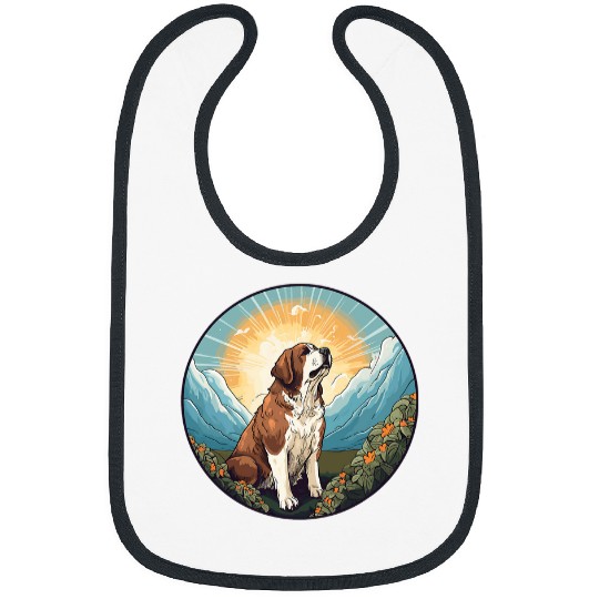 Saint Bernard Dog Breed 1 Bibs