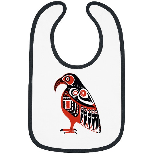 Supernatural Bird Native American Northwest Coast Art Bibs