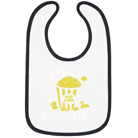 What Corn Snack Movie Theater Salt Flavor Popcorn Bibs