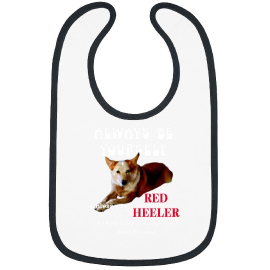 Red Heeler Dog Owners Cattle Lovers Dog I Love Red Heelers 21 Bibs