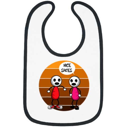 Stickman Shoes Joker Artist Bibs