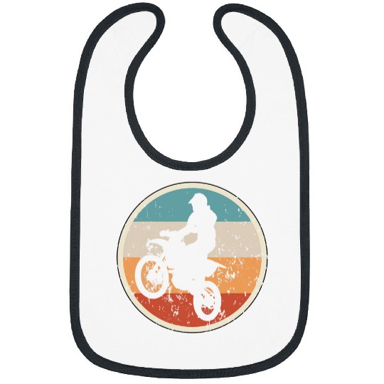 Motocross Motorcycle Biker Motorcycle Rider vintages Retro 219 Bibs