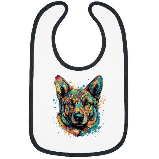 German Shepherd Dog K9 Bibs