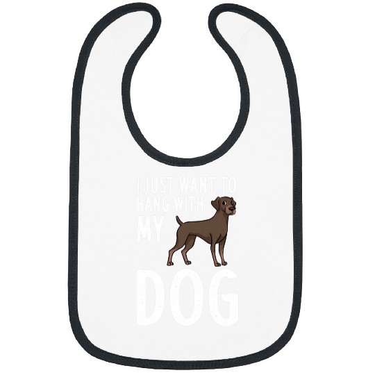 Weimaraner Dog Puppies Owner Lover 6 Bibs