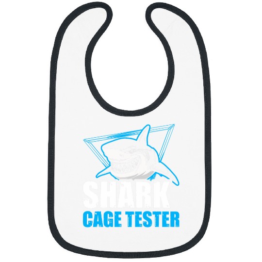 Shark Cage Tester Amputee One Leg Prosthetic User 6 Bibs
