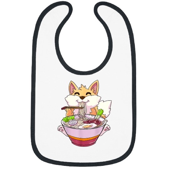 Dog Shiba Inu Ramen Shiba Inu Kawaii Anime Japanese Food Girls Teenage Bibs