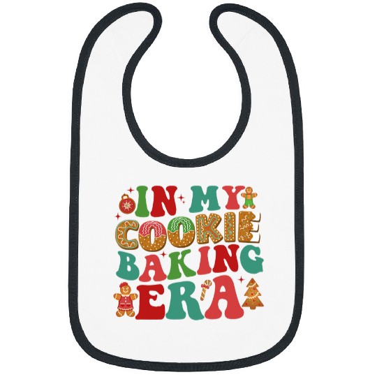 In My Cookie Baking Era Baker Christmas Cookie Baking Crew Bibs
