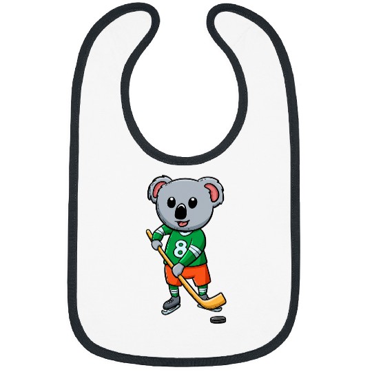 Koala Whisperer Ice Hockey Player Coachs Winter Sports Lover Bibs