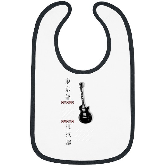 Japan Tokyo fan art karaoke style top Bibs
