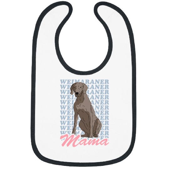 Weimaraner Mama Dog Owner Weimaraner 1 Bibs