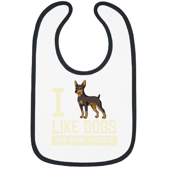 Discover Miniature Pinscher Dog Puppies Owner Lover 10 Bibs