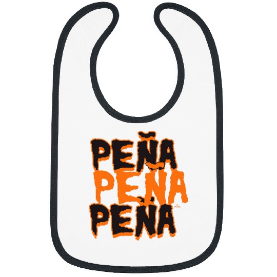 Jeremy Pena Houston Baseball Halloween Name MLBPA Bibs