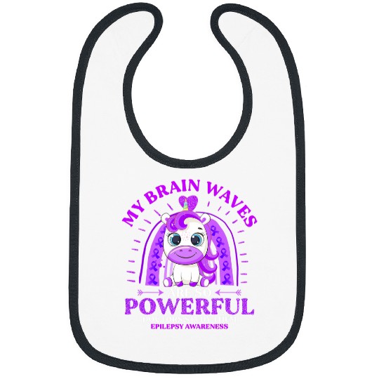 Discover My Brain Waves Are Powerful Doctor Study Epilepsy Awareness Bibs