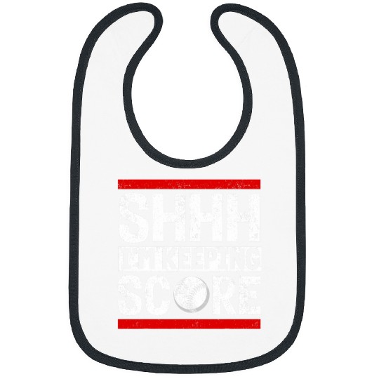 Discover Shhh Im Keeping Score 12 Bibs