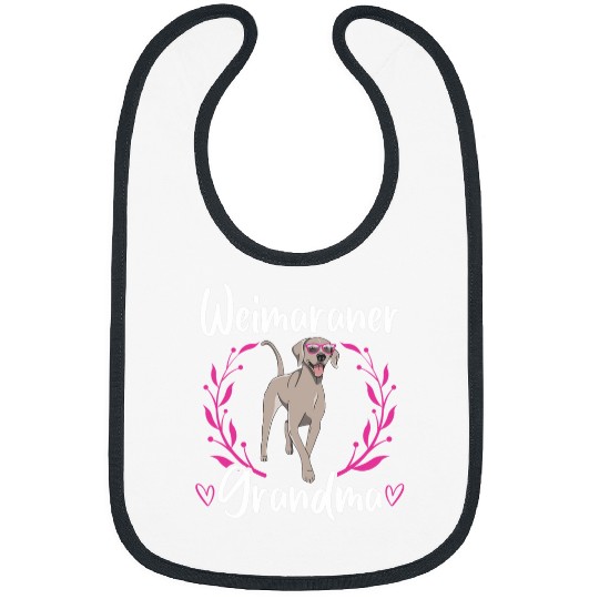 Weimaraner Grandma Dog Owner Weimaraner 5 Bibs
