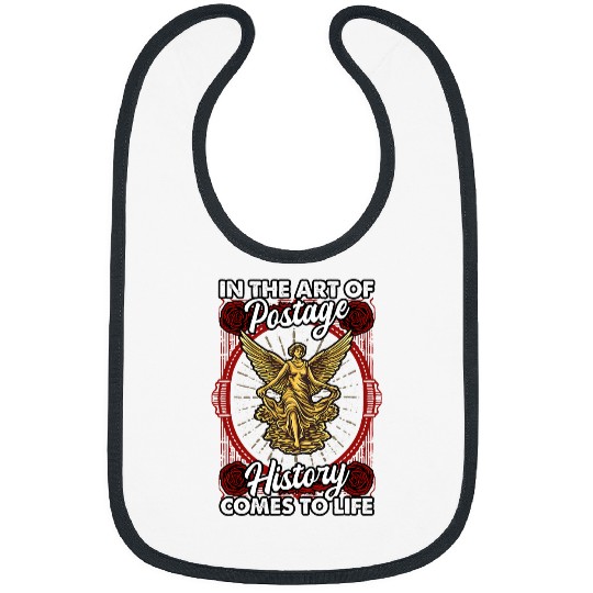 In The Art Of Postage History Comes To Life Stamp Collector Bibs