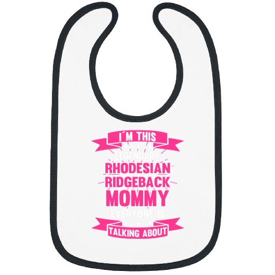 Rhodesian Ridgeback Mom 1 Bibs