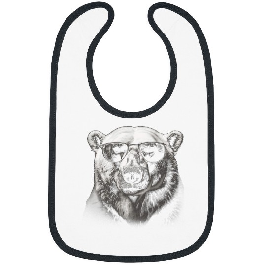 Polar Bear wild animals art animal animal Polar Bear 10 Bibs